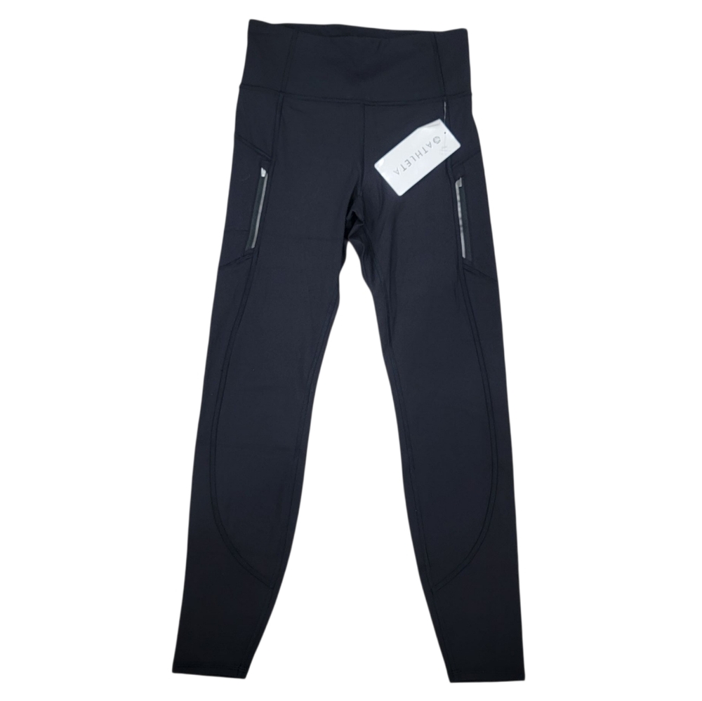 NWT Athleta Rainier High Rise Leggings Activewear Tights Black Women’s Size S